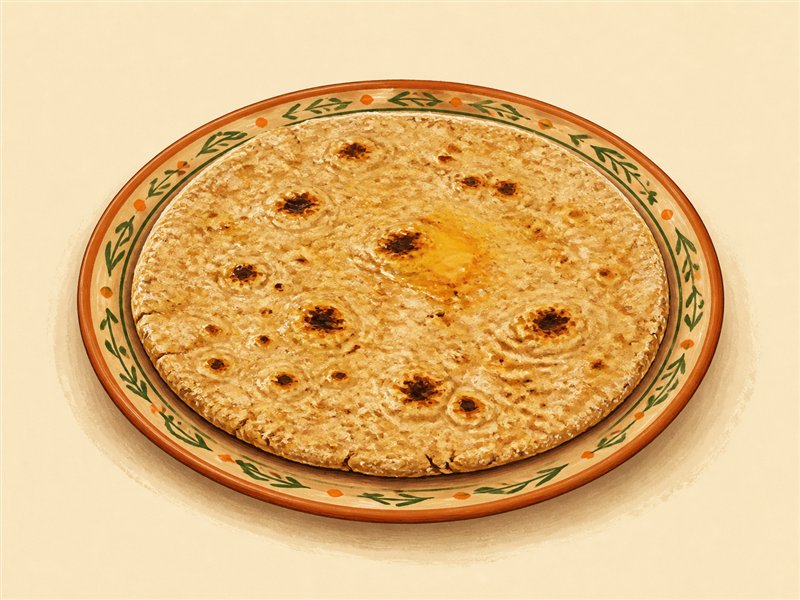 Illustrated Bhakri from VALAM FOODS in Iselin, NJ