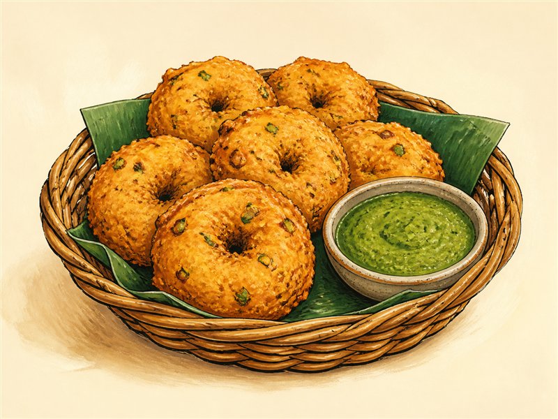 Illustrated Dal Vada from VALAM FOODS in Iselin, NJ