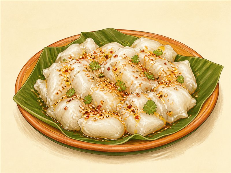 Illustrated Papdi Khichu from VALAM FOODS in Iselin, NJ